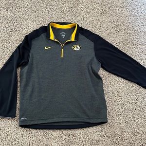 Men’s Mizzou Dri-fit long sleeve fleece
